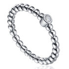 Srebrny Pierścionek z Diamentową Cyrkonią