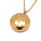 Naszyjnik Znak Zodiaku Wodnik Stal Szlachetna