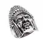 Sygnet Indianin Stal Szlachetna