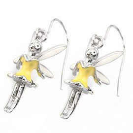 Kolczyki Srebrne Aniołki ze Skrzydełkami