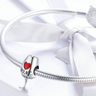 Srebrna Zawieszka Przwieszka Kieliszek