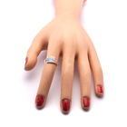 Srebrny Pierścionek z Niebieskim Opalem