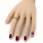 Złoty Pierścionek Zaręczynowy z Brylantami