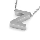 Naszyjnik Literka Z Stal Szlachetna