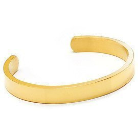 Bransoletka ze Stali Chirurgicznej Pokryta Złotem