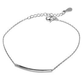 Srebrna Bransoletka z Ozdobą