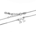 Srebrny Naszyjnik Ozdobna Podkowa