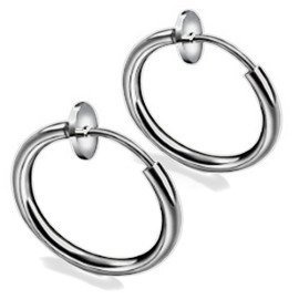 Kolczyki Koła ze Stali Szlachetnej