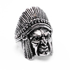 Sygnet Indianin Stal Szlachetna