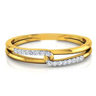 Złoty Pierścionek z Brylantami na Zaręczyny