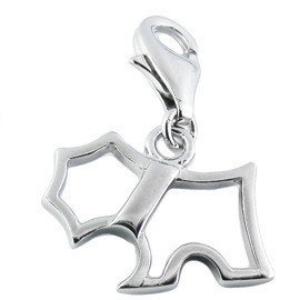 Przywieszka Srebrna Charms Piesek
