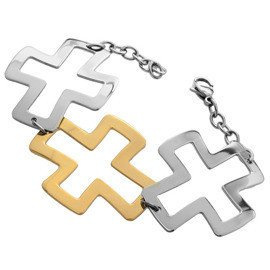 Bransoletka w Częsci Pokryta Złotem