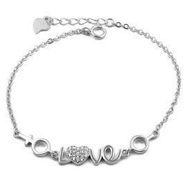 Srebrna Bransoletka dla Zakochanych