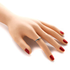 Srebrny Pierścionek z Abalonem