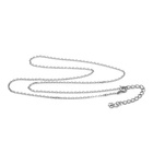 Srebrny Łańcuszek Ankier Długość 48cm