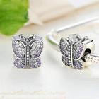 Srebrna Zawieszka Przwieszka Motyl