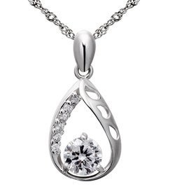 Srebrna Zawieszka z Diamentowymi Cyrkoniami