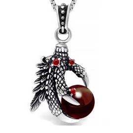 Zawieszka Czerwona Kula w Szponach