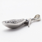 Zawieszka Srebrna Bucik na Obcasie Białe Cyrkonie