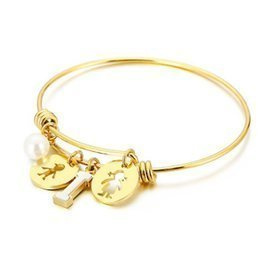 Złota Bransoletka ze Stali Szlachetnej