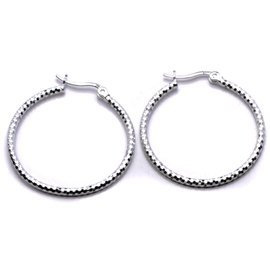 Srebrne Kolczyki Koła