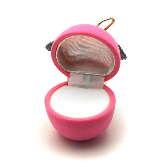 Pudełeczko na Pierścionek Różowe Jabłko