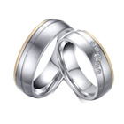 Komplet Obrączek Dla Pary Stal Szlachetna