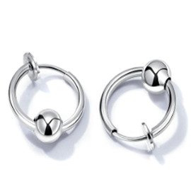 Kolczyki Koła ze Stali Szlachetnej