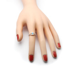 Pierścionek Srebrny Oko Proroka z Opalem