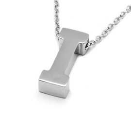 Naszyjnik Literka I Stal Szlachetna