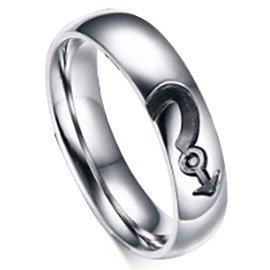 Obrączka ze Stali Szlachetnej dla Meżczyzny