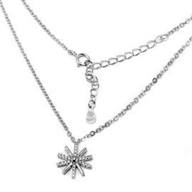 Srebrny Naszyjnik Gwiazdka z Cyrkoniami