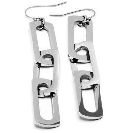 Długie Kolczyki ze Stali Szlachetnej