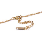 Złoty Naszyjnik z Motylkiem Stal Szlachetna