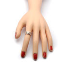 Pierścionek Srebrny z Diamentową Cyrkonią