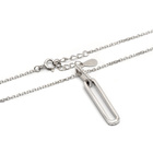 Damski Srebrny Naszyjnik z Cyrkoniami