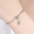 Srebrna Przywieszka Postać Dziewczynki