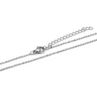 Naszyjnik Literka O Stal Szlachetna