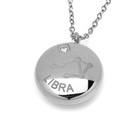 Naszyjnik Znak Zodiaku Waga Stal Szlachetna