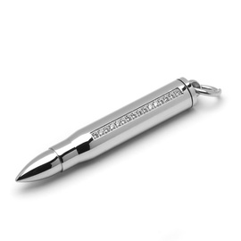 Zawieszka Pocisk z Cyrkoniami Stal Szlachetna