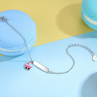 Bransoletka Srebrna Wózek Dziecięcy