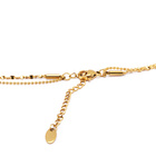 Złoty Naszyjnik w Karo Stal Szlachetna