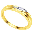 Złoty Pierścionek 375 z Brylantem