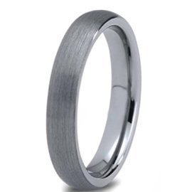 Gładka Obrączka z Wolframu