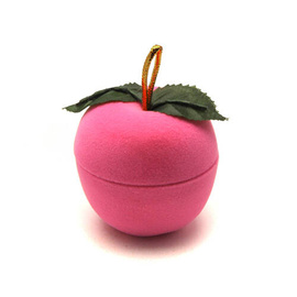 Pudełeczko na Pierścionek Różowe Jabłko