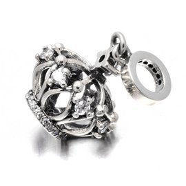 Srebrna Zawieszka Przwieszka Korona