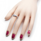 Pierścionek Srebrny z Szafirowymi Kamieniami