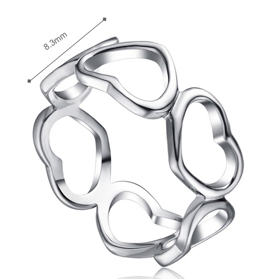 Srebrna Obrączka Serca