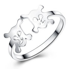 Srebrny Pierścionek z Regulacją Rozmiaru