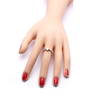 Srebrny Pierścionek z Diamentową Cyrkonią